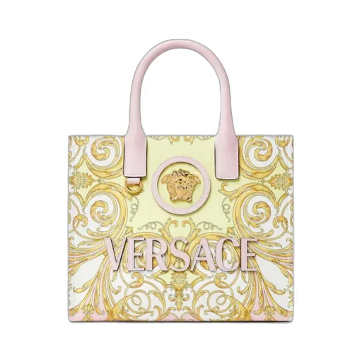 Versace La Medusa Printed Small Tote Bag