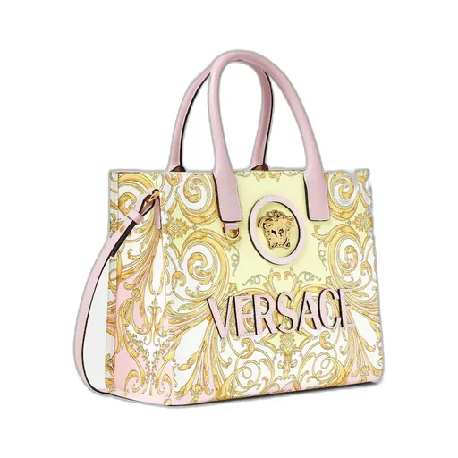Versace La Medusa Printed Small Tote Bag