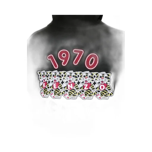 Kenzo Wild Tiger Embroidered Hoodie