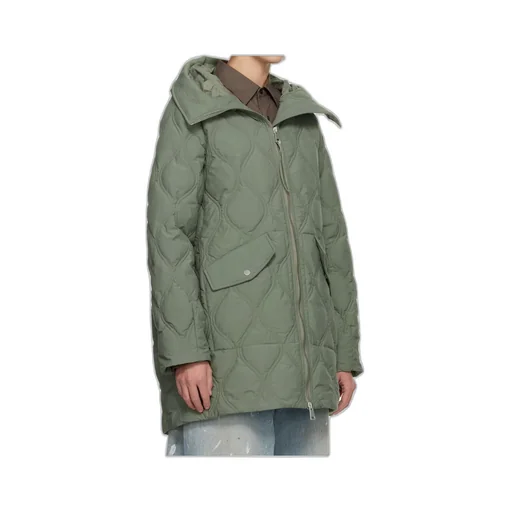 Alessia Zipper Down Jacket