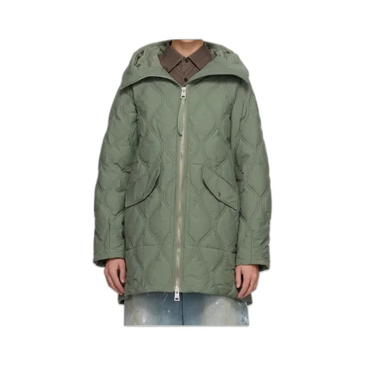 Alessia Zipper Down Jacket