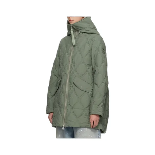 Alessia Zipper Down Jacket