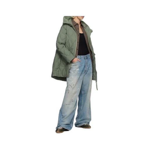 Alessia Zipper Down Jacket