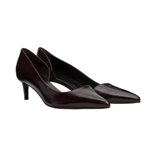 Pointed Toe Kitten Heel Pumps