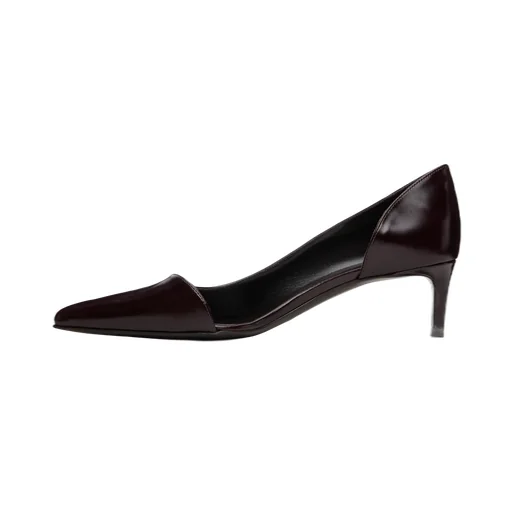 Pointed Toe Kitten Heel Pumps