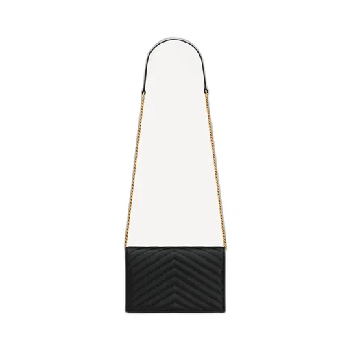 Saint Laurent Cassandre Envelope Chained Wallet