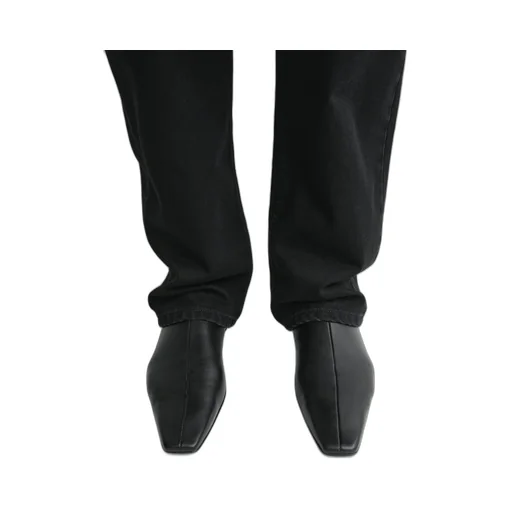 Zipped Leather Boots