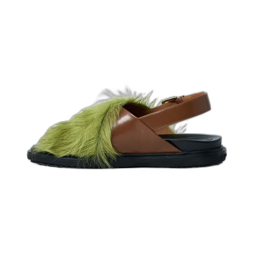 Marni Crossover Strap Fussbett Sandals