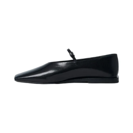 Jil Sander Ankle Buckle Strap Flat Shoes