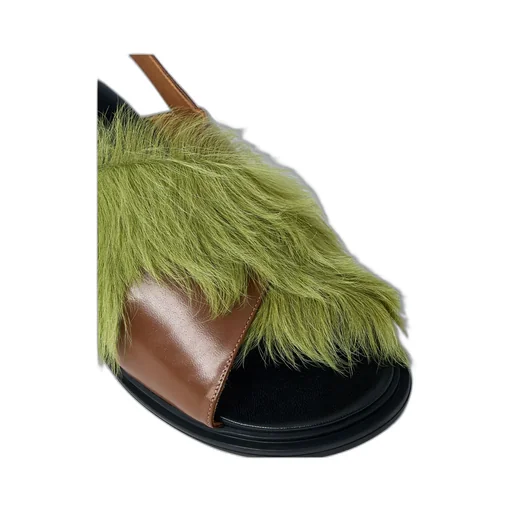 Marni Crossover Strap Fussbett Sandals