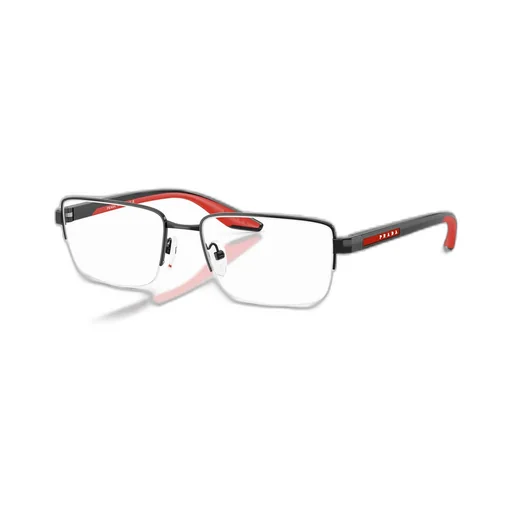 Prada Eyewear Linea Rossa Round Frame Glasses