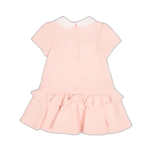 Fendi Kids Logo Printed Flared Dress