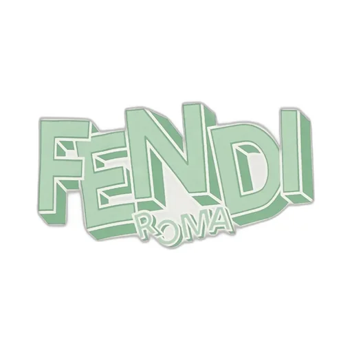 Fendi Kids Logo Printed Crewneck T-Shirt