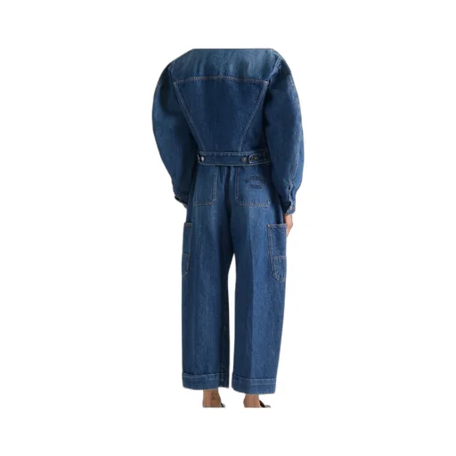 Givenchy Cropped Utility Denim Jeans