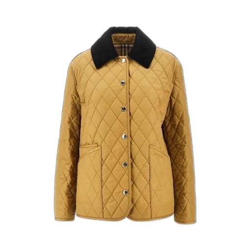 Quilted-Pattern Jacket