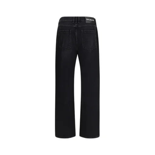 Balmain Loose Fit Denim Jeans