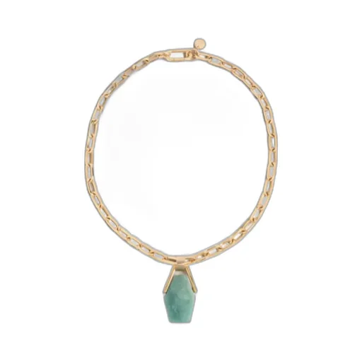 Portal Chain Geometric Necklace