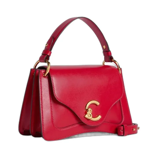 Coccinelle C-Me Foldover Top Tote Bag