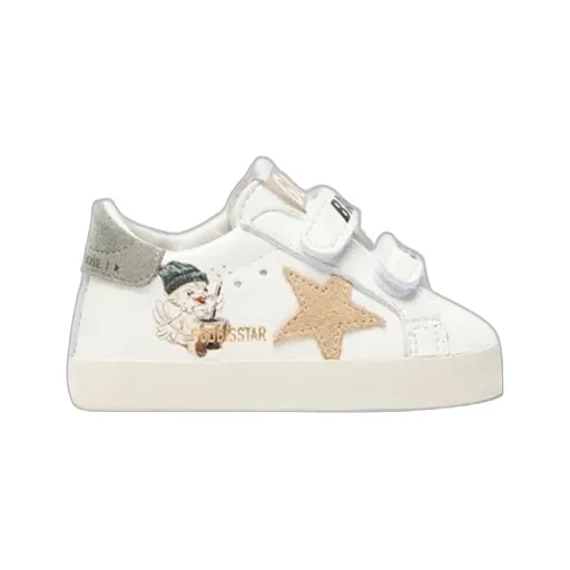 Golden Goose Kids Baby School Low-Top Sneakers