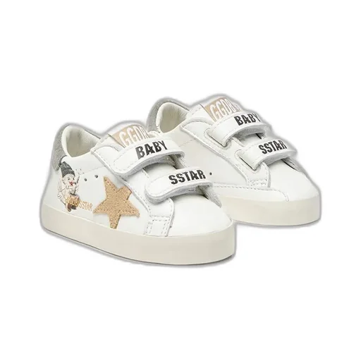 Golden Goose Kids Baby School Low-Top Sneakers