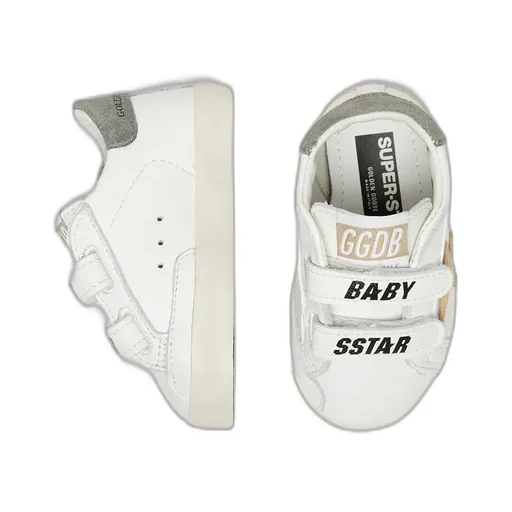 Golden Goose Kids Baby School Low-Top Sneakers
