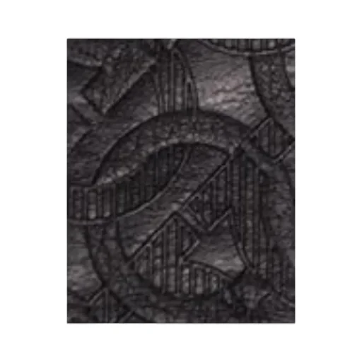 Black Embossed Printed Belt