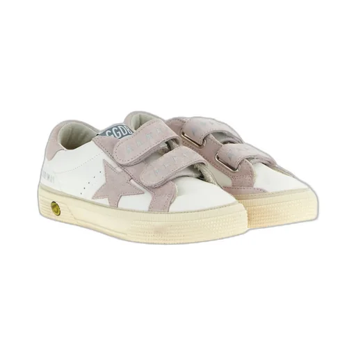 Golden Goose Kids May School Low-Top Sneakers