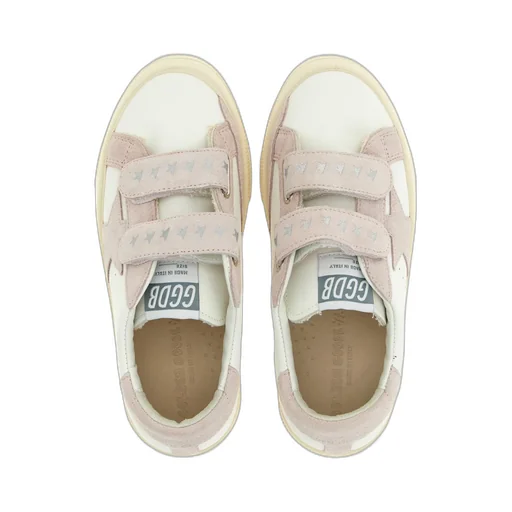 Golden Goose Kids May School Low-Top Sneakers