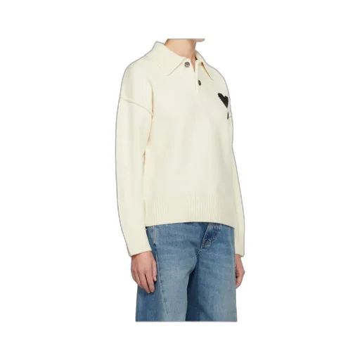Ami De Coeur Wool Polo Shirt
