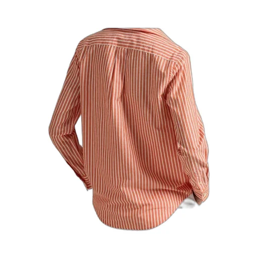 Striped Button-Down Shirt