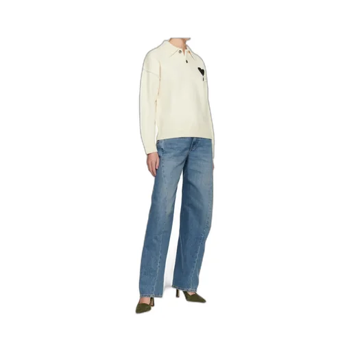 Ami De Coeur Wool Polo Shirt