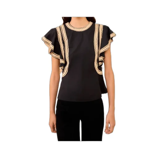 Anora Flutter Sleeve Top
