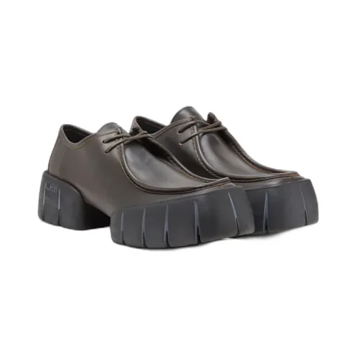D-Tex Chunky Sole Derby Shoes