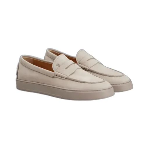 Penny Suede Loafers