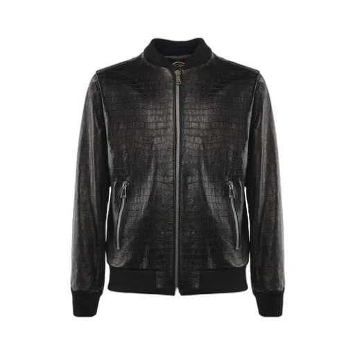 Giuliano Galiano Miami Vice Leather Jacket