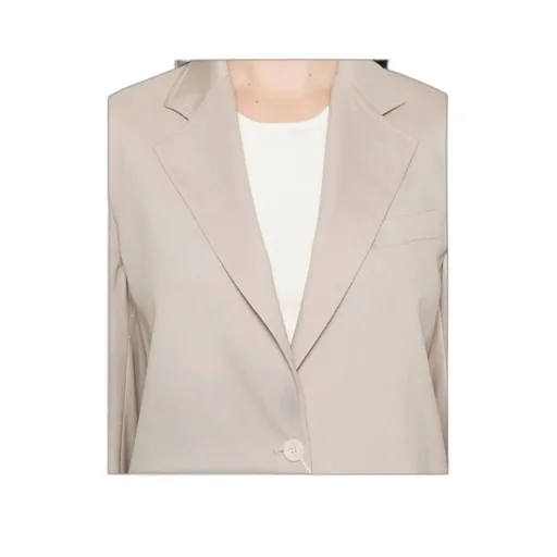Long-Sleeved Suit Jacket