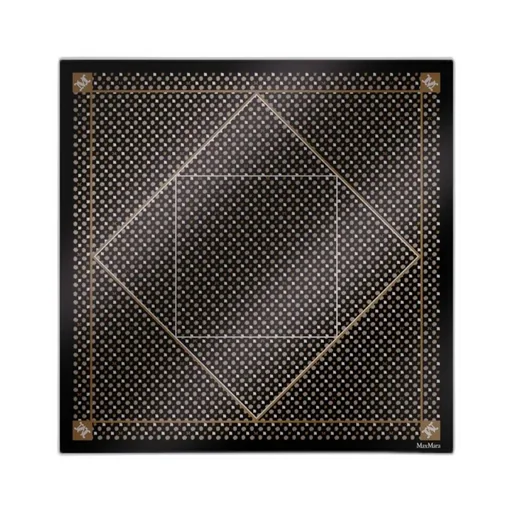Printed Silk Oversized Scarf