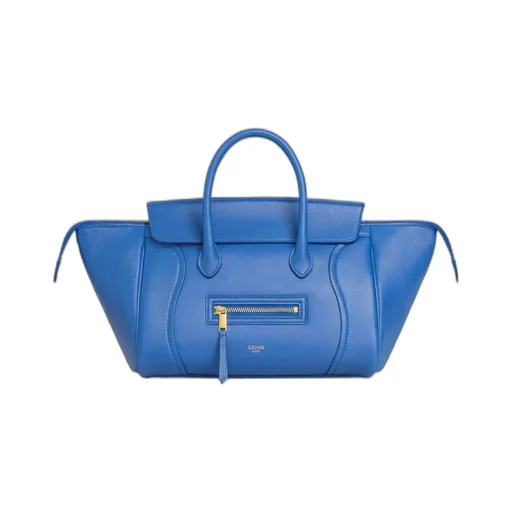 Small New Luggage In Supple Shiny Lambskin