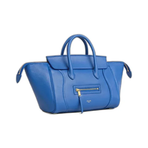 Small New Luggage In Supple Shiny Lambskin