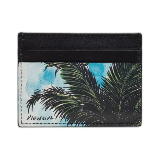 Dsquared2 Logo Printed Card Case