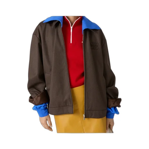 Miu Miu Layered Zipped Jacket
