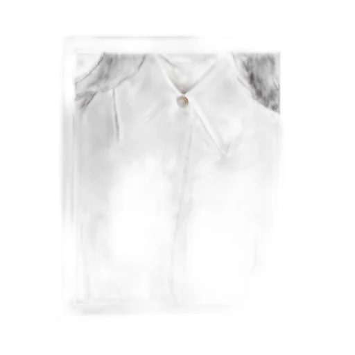 Balmain Button-Up Long-Sleeved Poplin Shirt