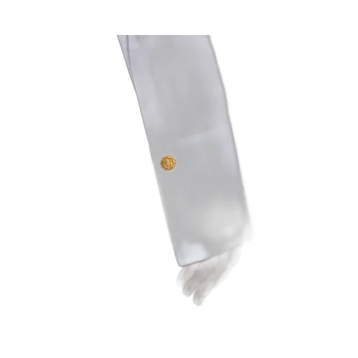 Balmain Button-Up Long-Sleeved Poplin Shirt