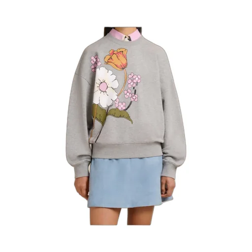 Marni Melodia Floral Printed Sweatshirt
