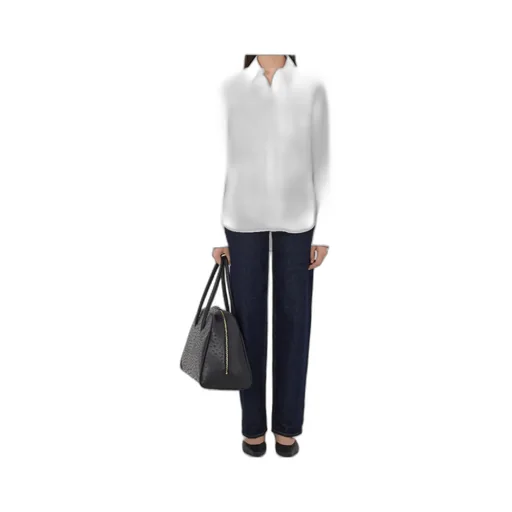 Loulou De Saison Lee Flared Hem Shirt