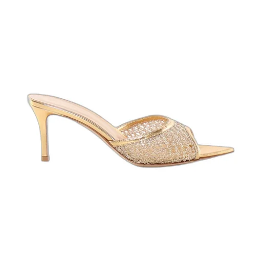 Gianvito Rossi Sienna Heeled Mules