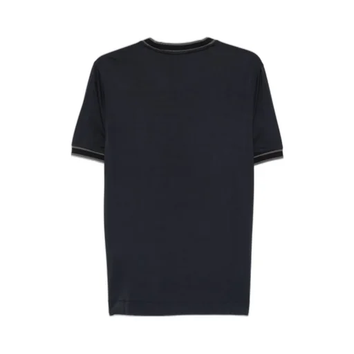 Ribbed Trim T-Shirt