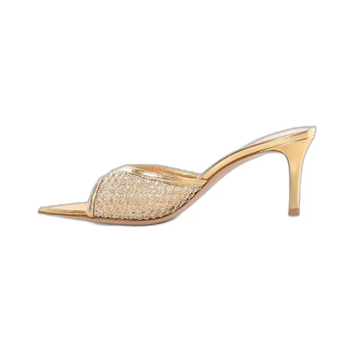 Gianvito Rossi Sienna Heeled Mules