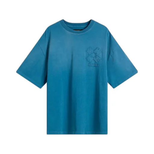 Amiri Floral Emblem Logo T-Shirt