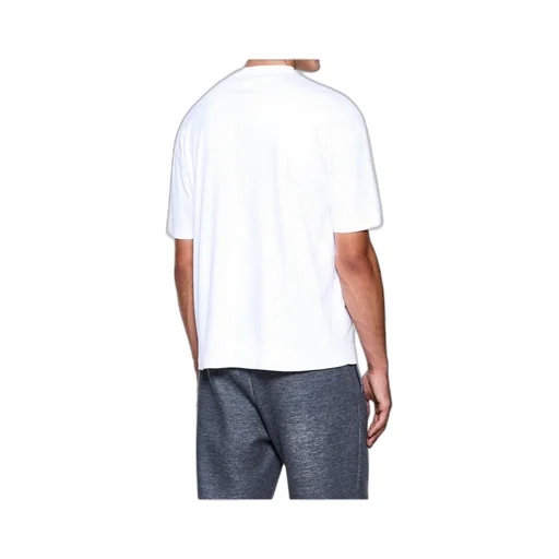 Giorgio Armani Logo Embroidered Crewneck T-Shirt